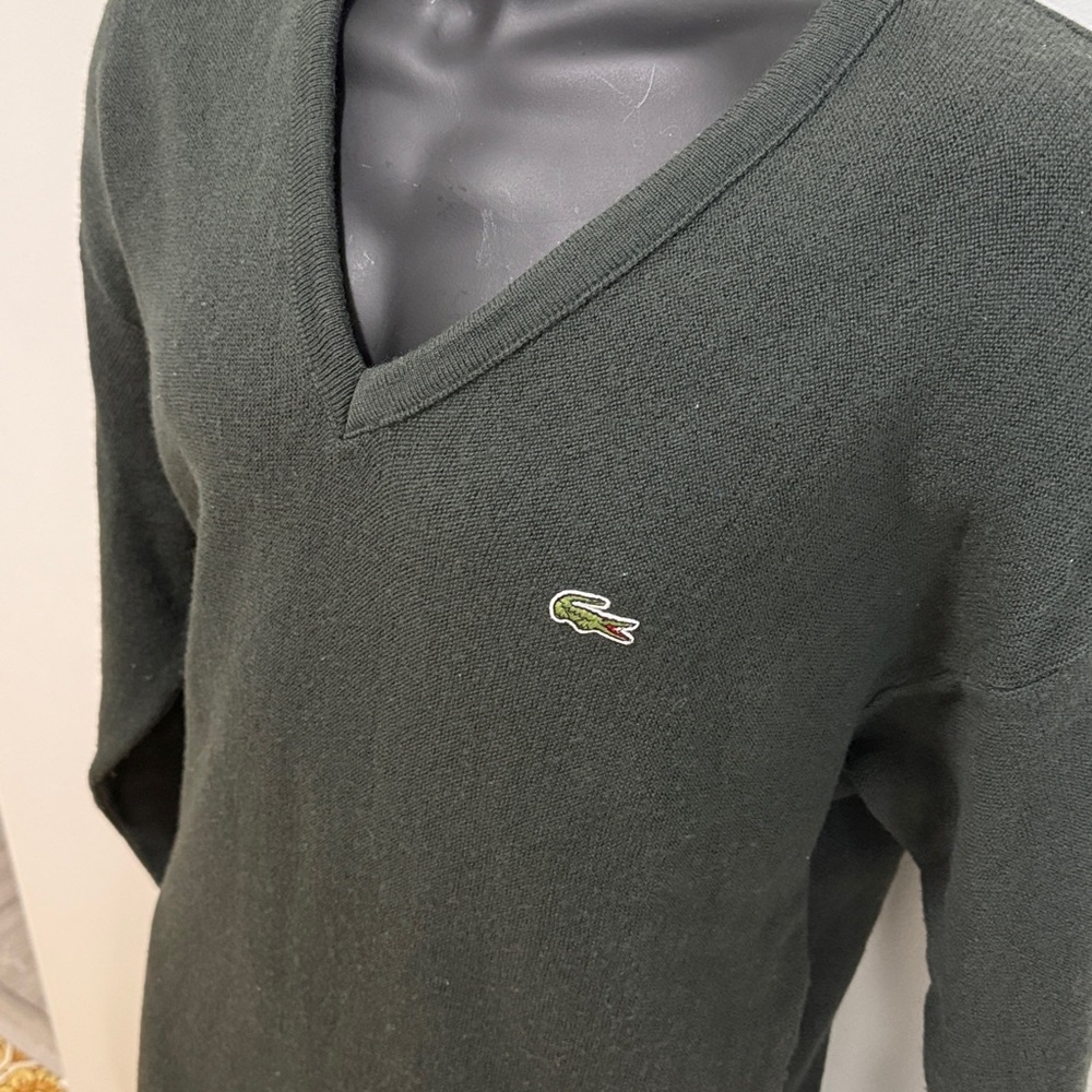 Lacoste Charcoal Knit Pullover